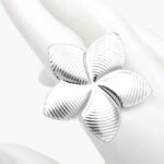 Anillo Flor Chunky Acero Inoxidable 571 - Image 2