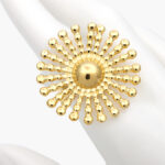 Anillo Chunky Sol Acero Inoxidable 580