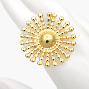 Anillo Chunky Sol Acero Inoxidable 580