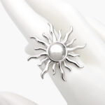 Anillo Sol Chunky Acero Inoxidable 588