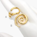 Anillo Liso Acero Inoxidable 591