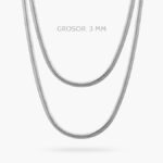 Cadena 3mm. Acero Inoxidable 140