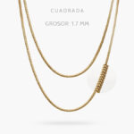 Cadena 1.7mm. Acero Inoxidable 141