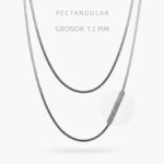 Cadena 1.2mm. Acero Inoxidable 146