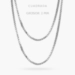 Cadena 2mm. Acero Inoxidable 149