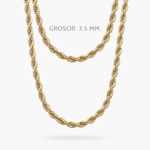 Cadena Torsal 3.5mm. Acero Inoxidable 152