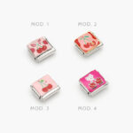 Charm Cerezas Acero Inoxidable Nomination 201