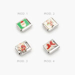 Charm Navidad Acero Inoxidable Nomination 207