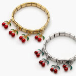 Brazalete Cerezas Acero Inoxidable Nomination 27