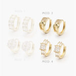 Huggies Zirconia Chapa de Oro 257 - Modelo 4