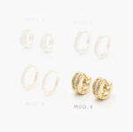Huggies Zirconia Chapa de Oro 253 - Modelo 4