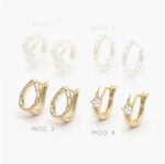 Huggies Zirconia Chapa de Oro 266 - Modelo 4