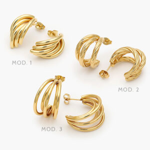 Aretes Acero Inoxidable 212