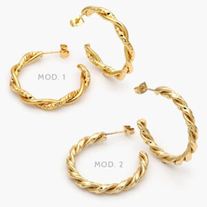 Aretes Acero Inoxidable 219