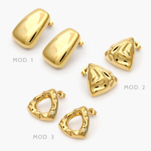 Aretes Acero Inoxidable 225