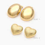 Aretes Chunky Acero Inoxidable 263