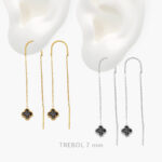 Aretes Colgantes Acero Inoxidable 283
