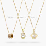 Collar Zirconia Acero Inoxidable 543