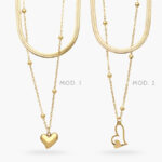 Layer Corazon Acero Inoxidable 487