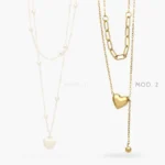 Layer Corazon Acero Inoxidable 488 - Modelo 1