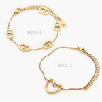 Pulso Corazon Acero Inoxidable 720