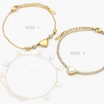 Pulso Corazon Acero Inoxidable 736