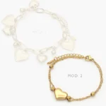 Pulso Corazon Acero Inoxidable 737