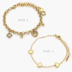 Pulso Corazon Acero Inoxidable 739