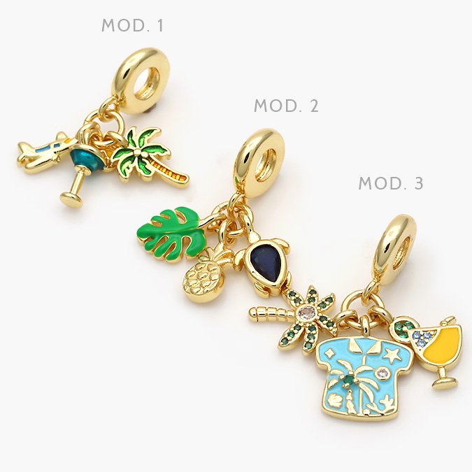 CCH0127 Dije Armado Playa Chapa de Oro 127 - Image 1