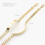 Esclava 6.5mm. Chapa de Oro 12 - Image 2