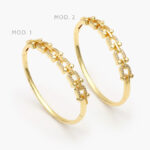 Brazalete Chapa de Oro 699