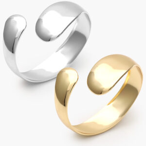 Brazalete Chunky Chapa de Oro 713