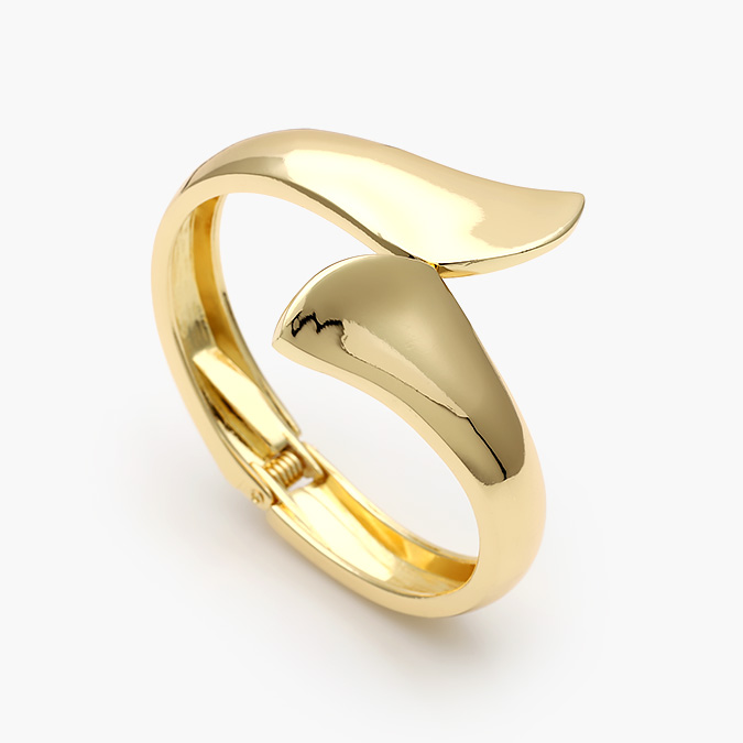 CTP0716 Brazalete Chunky Chapa de Oro 716 - Image 1