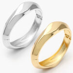 Brazalete Chunky Chapa de Oro 726