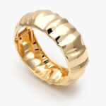 Brazalete Chunky Chapa de Oro 729