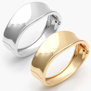 Brazalete Chunky Chapa de Oro 730