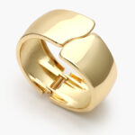 Brazalete Chunky Chapa de Oro 731