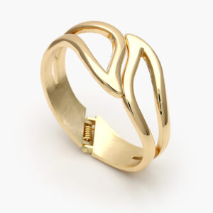 Brazalete Chunky Chapa de Oro 732