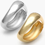 Brazalete Chunky Chapa de Oro 733