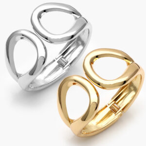 Brazalete Chunky Chapa de Oro 734