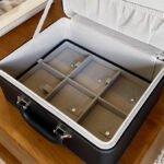 Maletín organizador de joyería - Vinipiel gris oxford - Image 4