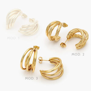 Aretes Acero Inoxidable 212