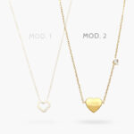 Collar Corazon Acero Inoxidable 598