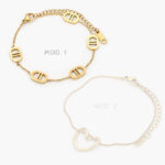 Pulso Corazon Acero Inoxidable 720
