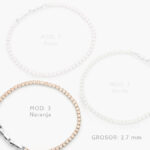 Pulso Tenis 2.7mm. Chapa de Rodio 671