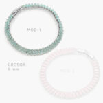 Pulso Tenis 6mm. Chapa de Rodio 675