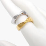 Anillo Torcido Acero Inoxidable 615