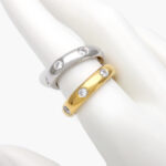 Anillo Zirconia Acero Inoxidable 616