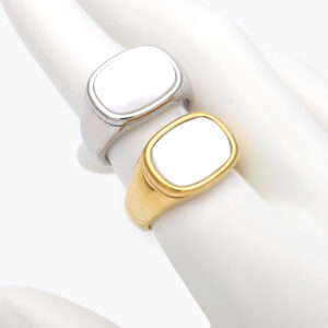 Anillo Madre Perla Acero Inoxidable 620