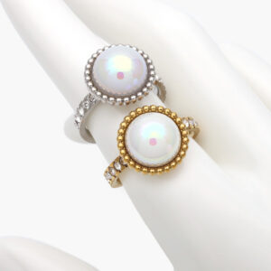 Anillo Madre Perla Acero Inoxidable 625